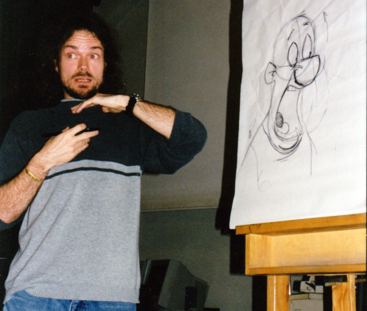 Gabor Steisinger als Dozent, 2002. ©DIAF-Archiv, Internationaler Workshop