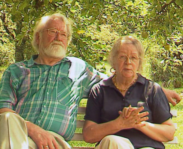 Christl und Hans-Ulrich Wiemer im Zeitzeugengespräch mit Marion Rasche, 2003 ©DIAF-Archiv/DEFA-Stiftung