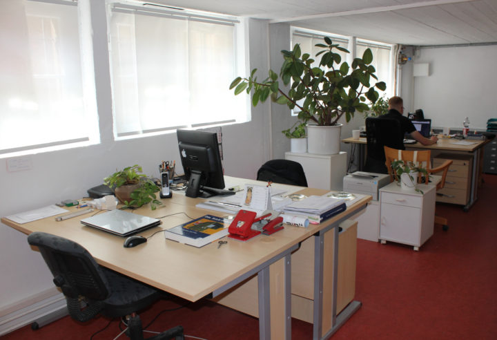 Blick in den neugestalteten Bürobereich im DIAF-Archiv. ©DIAF/Tanja Tröger