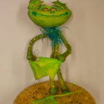 Figur "Frosch" aus Die fliegende Windmühle, Günter Rätz, 1981, Figurendesign: Horst Tappert. Schenkung Katja Georgi-Wasserscheidt, 2019. ©DIAF/Till Grahl