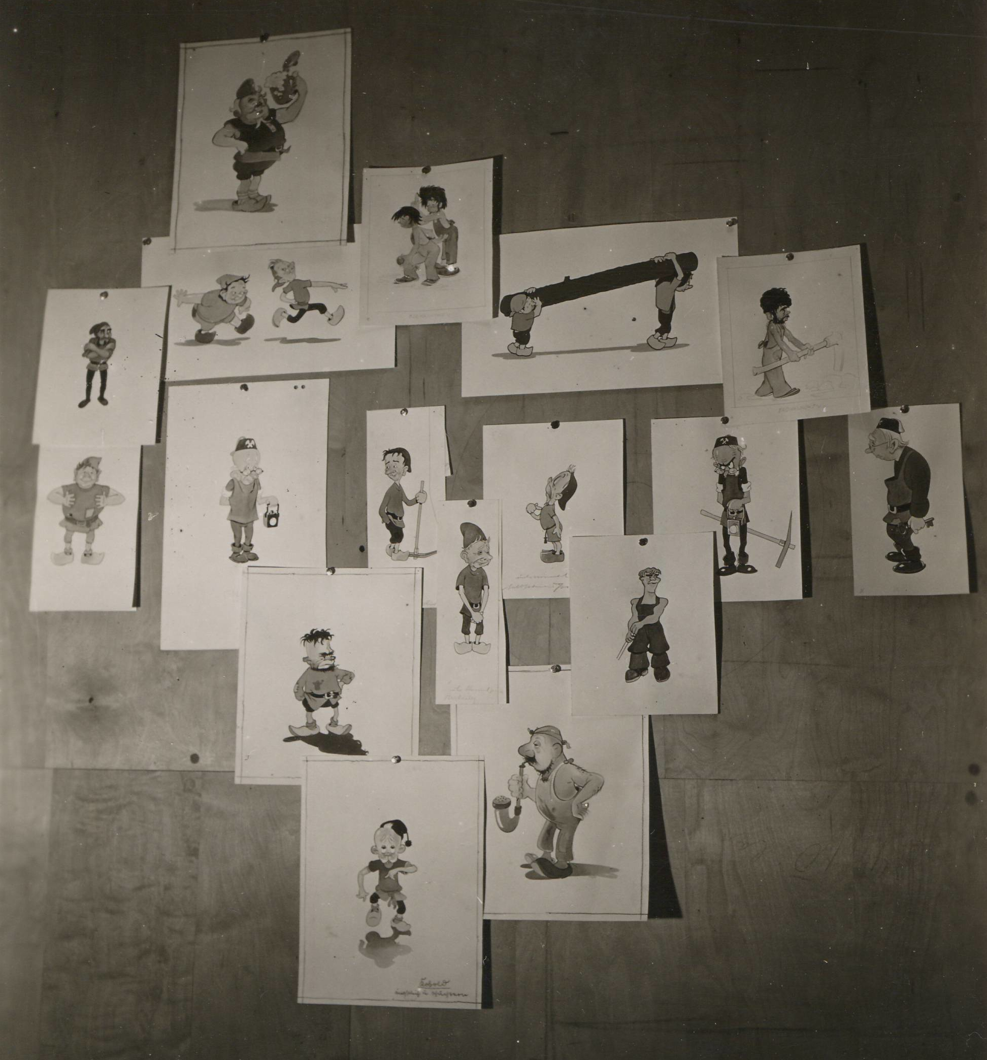 Typenfiguren zu "Der Berggeist Rübezahl". ©DIAF/Sammlung J. P. Storm