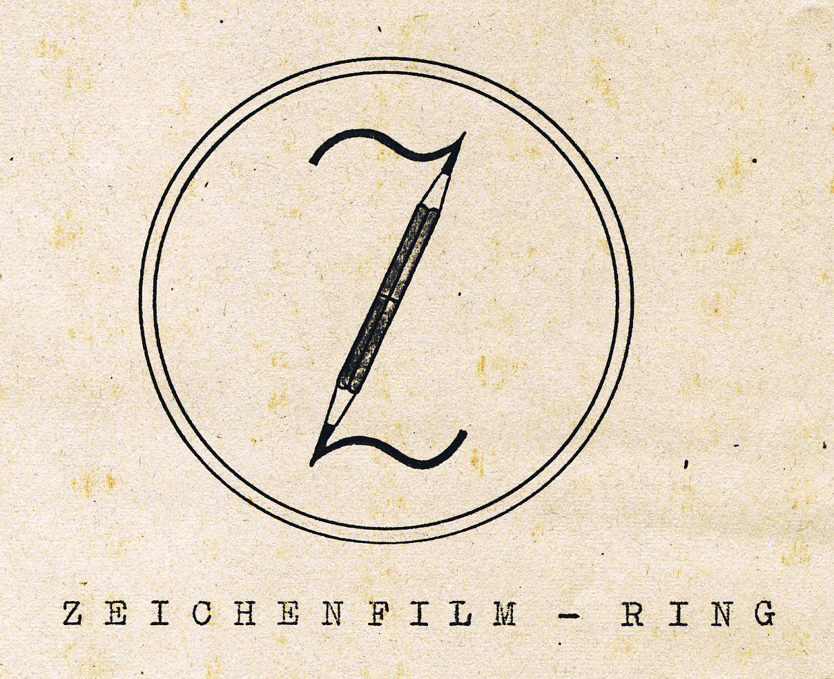 Logo-Entwurf für einen deutschen Zeichenfilm-Ring (Kopie), ©DIAF/Sammlung J. P. Storm