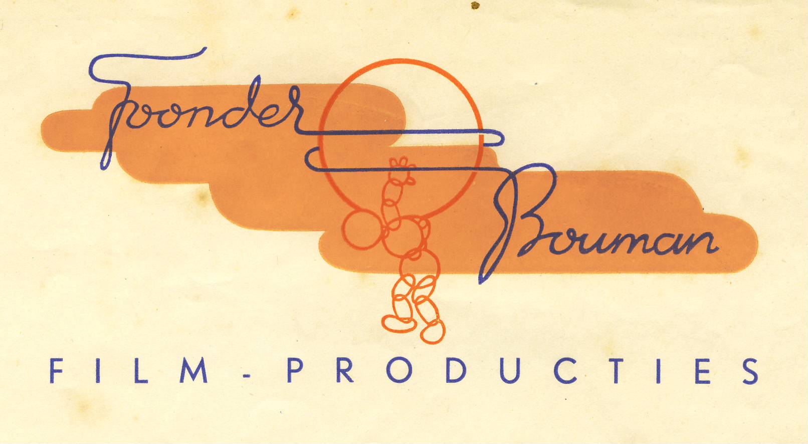 Logo (Briefkopf) der Toonder Bouman Film-Producties Amsterdam, 1943. ©DIAF/Sammlung J. P. Storm