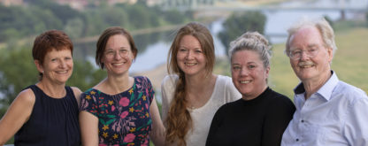 Das Team vom Clubkino im Lingnerschloss, Juni 2021. ©Ines Gottlebe