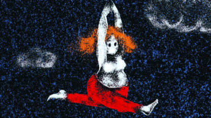 Eine kleine Dickmadam, Alla Churikova, D 2015. ©Allanimation – Alla Churikova & Dmitri Pop