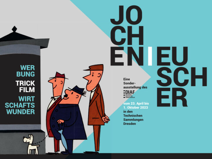 Key Visual: Motiv aus einem unbekannten Film von Jochen Euscher. ©DIAF/Nachlass Euscher. Gestaltung: Pureberry – Nadine Bechmann