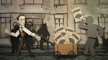 Johnny & Me – Eine Zeitreise mit John Heartfield, Katrin Rothe, D/Öst./Schweiz 2023. ©H&U Film