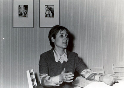 Hedda Gehm während ihrer Zeit als Dramaturgin bei der DEFA. ©privat