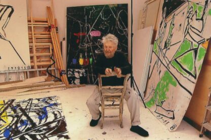 Achim Freyer im Atelier. ©Peter Grätz