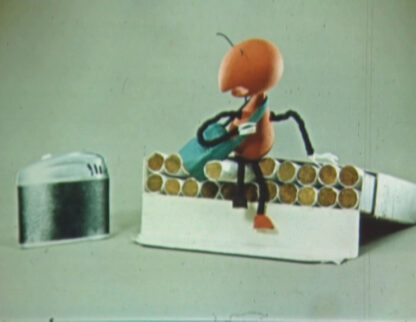 Antiraucher, Kurt Weiler, DDR 1964. Puppen: Achim Freyer. ©Deutsches Hygiene-Museum Dresden