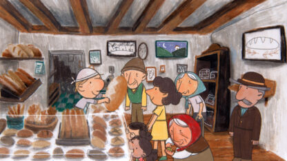 La boulangerie de Boris/Baking with Boris, Maša Avramovic, Kroatien/Frankreich/Schweiz 2024. ©Folimage