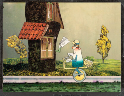 Szenenbild aus Einladung zum Gartenfest, Jan Walter Habarta, BRD 1980. ©Museen der Stadt Landshut/Harry Zdera