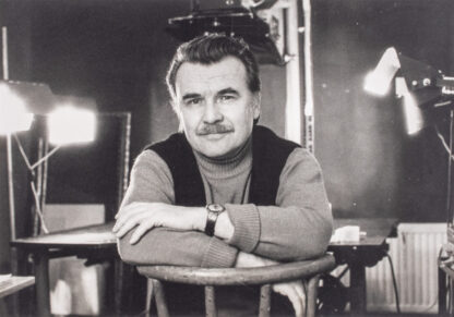Jan Walter Habarta in seinem Atelier, 1980. ©Zita Habarta