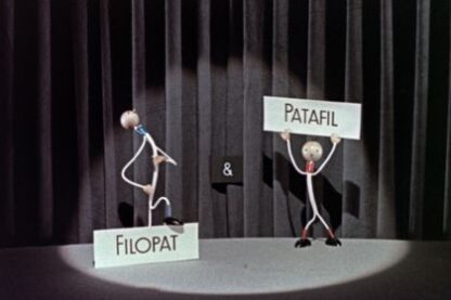 Vorspann mit Filopat und Patafil, hier aus Western, Günter Rätz, DDR 1965. ©DEFA-Stiftung/Manfred Schreyer