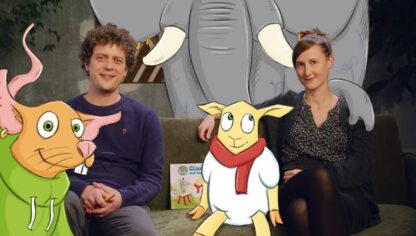 Alice von Gwinner und Uli Seis mit einigen Mitmalfilm-Protagonisten. ©Mitmalfilm